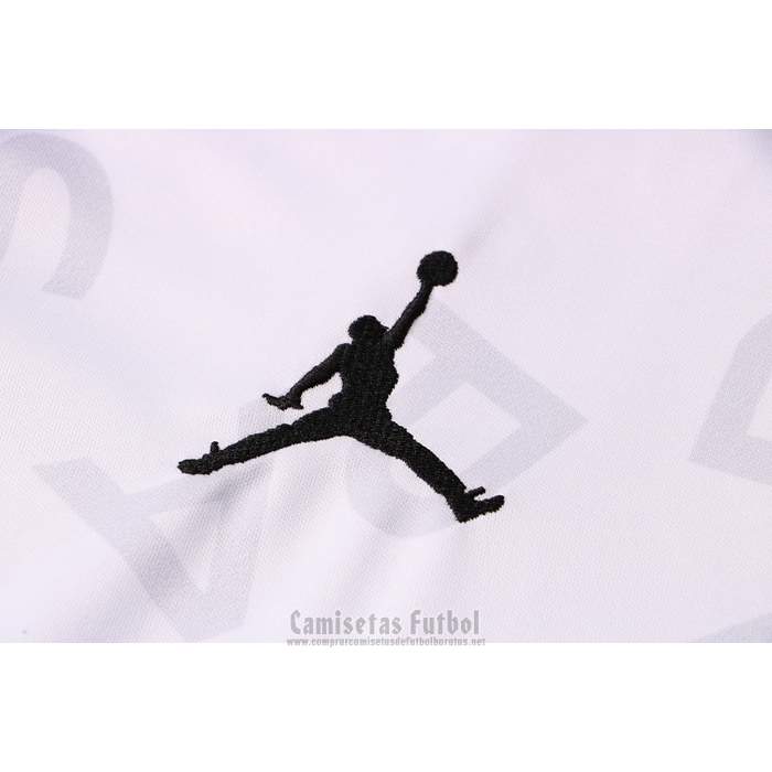 Chandal del Paris Saint-Germain Jordan Manga Corta 2021-2022 Blanco